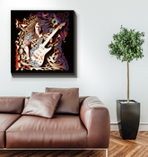 Rhythmic Radiance Wrapped Canvas